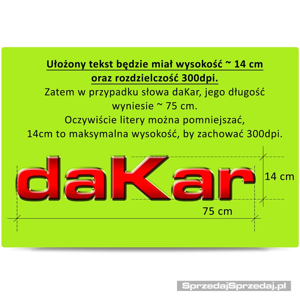 Alfabet Litery 3D do Tworzenia Słów Slogan Hasło Rekl. TIFF 300dpi P-FZ-RED